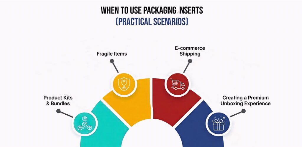 When to Use Packaging Inserts (Practical Scenarios)