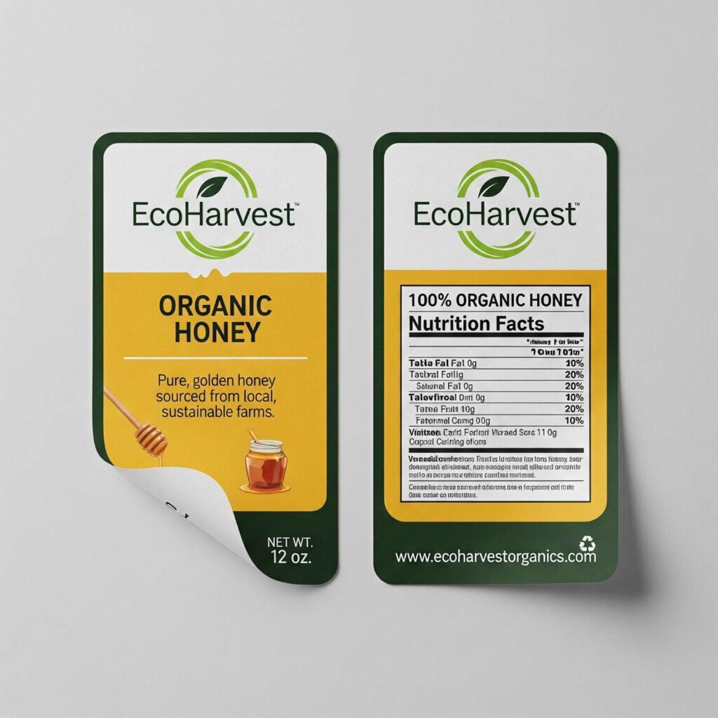 Durable Double Sided Labels – Custom Printing | Attapack