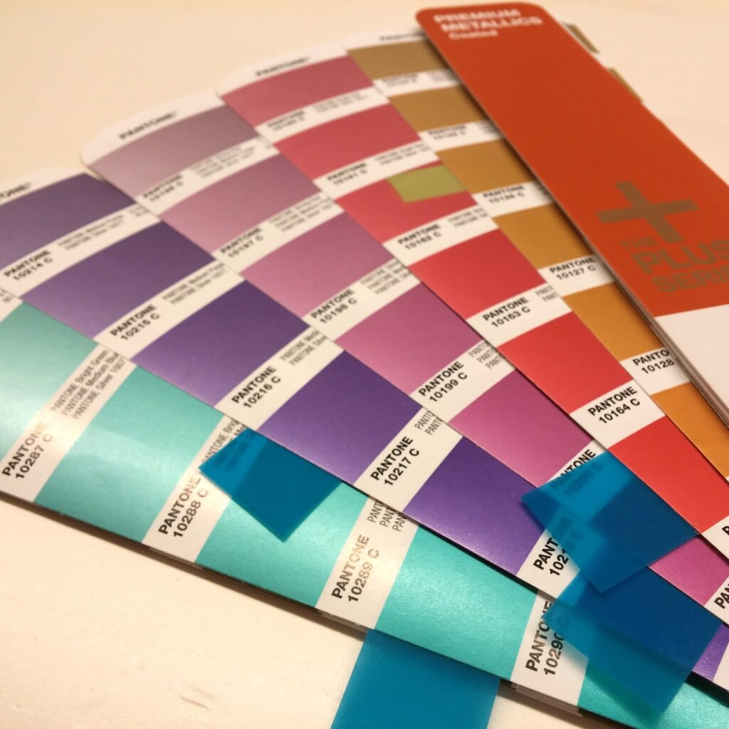 Pantone Metallic Inks