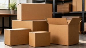 corrugated cardboard boxes
